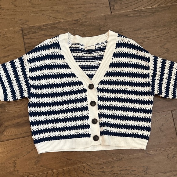 2- UNIVERSAL THREAD Striped Knit Cardigan Set - Picture 4 of 6